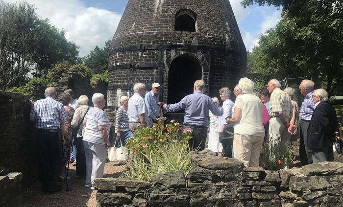 A Nantgarw bottle kiln
